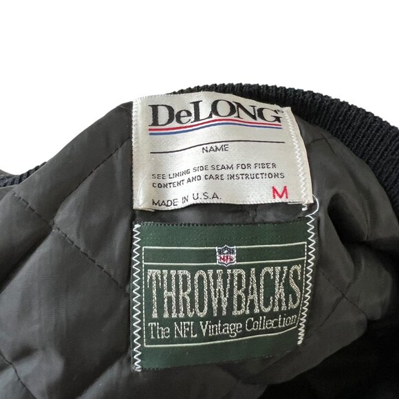 Vintage Bears Varsity Jacket - Blue and Brown - Picture 13 of 15